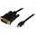 Startech mini DisplayPort DVI kabel Computer-Monitor-Kabel 1920 x 1200 – mDP-auf-DVI-Kabel - Mini-DisplayPort-Kabel - Schwarz (MDP2DVIMM3B)
