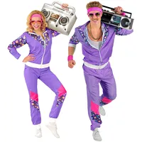 w widmann milano party fashion 80er Trainingsanzug Bad Taste Damen L