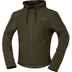 IXS Moto 2.0, Textiljacke wasserdicht - Dunkelgrün - 3XL