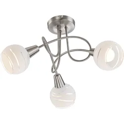 12 Watt LED Deckenleuchte 3x Spots Strahler Spirale Deckenlampe Beleuchtung