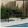 vidaXL Gartenbank 117 x 54 x 74,5 cm Schwarz