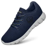 GIESSWEIN Merino Runners Women atmungsaktiv - Damen Sneaker für gesunden Gang - Bequeme leichte Arbeitsschuhe für Pflegeberufe & Krankenschwester - 36 EU