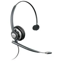 POLY HW710 Kopfhörer Verkabelt Kopfband Büro/Callcenter Schwarz