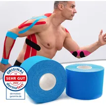 Axion axion® Kinesiologie Tape Blau – 500 x 5 cm 2 St Bandage(s)