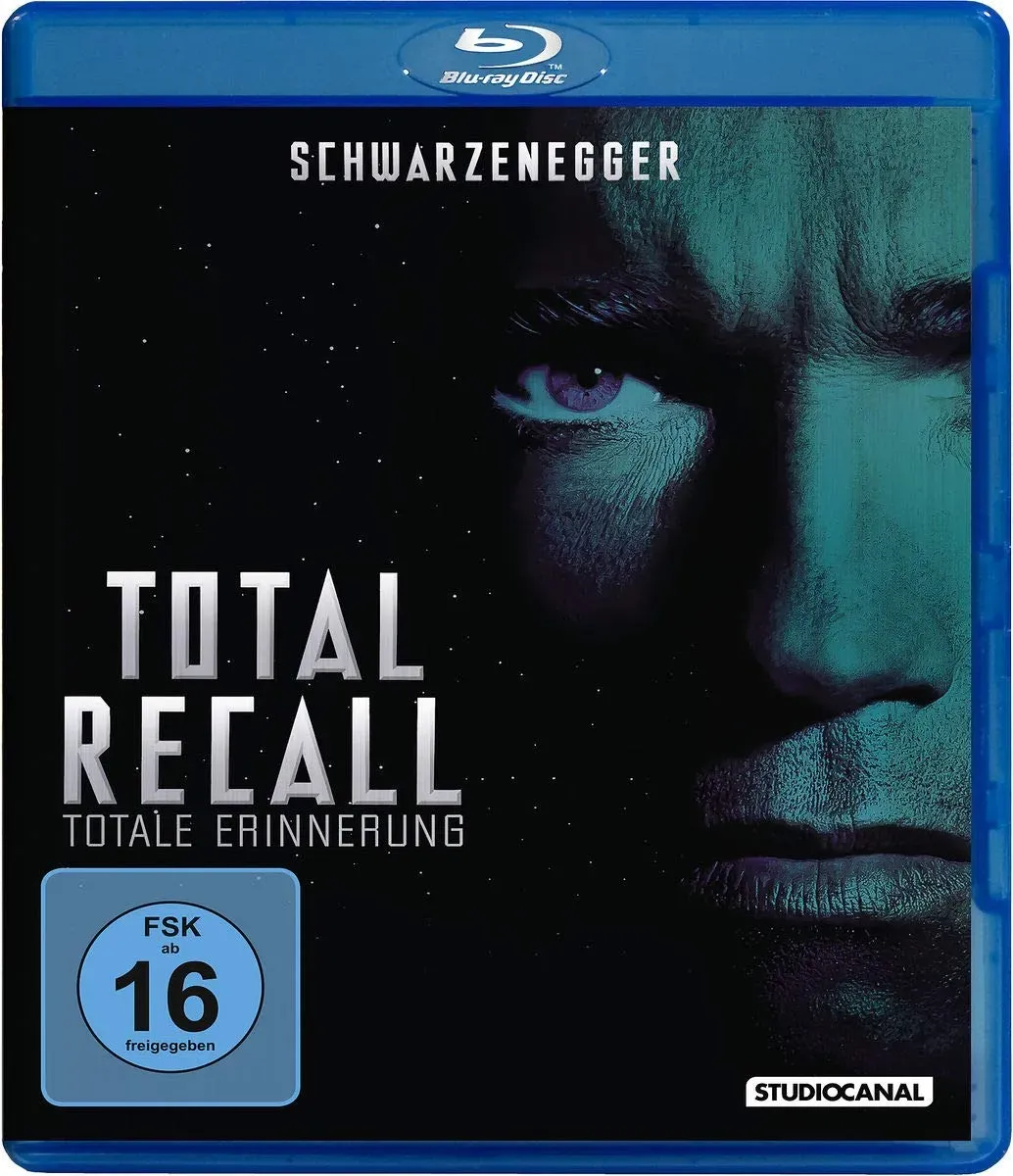 Schwarzenegger: Total Recall - Totale Erinnerung [Blu-ray] (Neu differenzbesteuert)