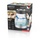 Camry CR 1300 Wasserkocher 1,7 l, blaue LED-Beleuchtung, 2200 W Leistung, Silber