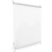 Lichtblick Thermo-Rollo / Verdunkelungsrollo Klemmfix 100 x 150 cm weiß