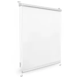 Lichtblick Thermo-Rollo / Verdunkelungsrollo Klemmfix 100 x 150 cm weiß