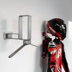 SUITBASE PRO Motorrad Garderobe, silber für Männer