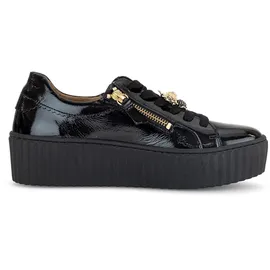 Gabor Sneaker Low Damen Schwarz/Gold 39