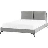 Beliani Melle 140 x 200 cm Grau