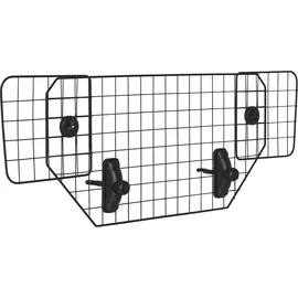 PawHut Hundegitter Auto verstellbar Schwarz 90-120 x 40,5 cm