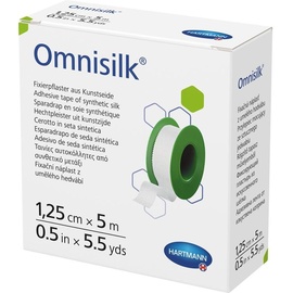 Hartmann Omnisilk Fixierpflaster Kunstseide 1,25 cmx5 m