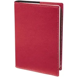 Kalender Geschäftbus 10x15cm Club kirschrot 2025