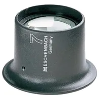 Eschenbach Uhrmacherlupe 7 x Linsengröße: (Ø) 25mm Anthrazit