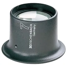 Eschenbach Uhrmacherlupe 7 x Linsengröße: (Ø) 25mm Anthrazit