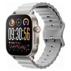 Realme Watch 5 BT 40 mm Aluminiumgehäuse Titanium Silver Sportarmband Silber One Size 