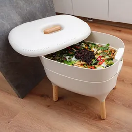 Plastia Urbalive Wurmkomposter elfenbein weiß