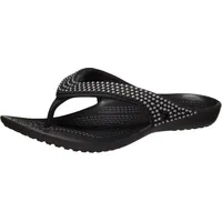 Crocs Damen Kadee II Zehentrenner, Diamante Black, 41-42 EU - 41 EU