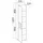 Burgbad Fiumo Hochschrank, 2 Türen, HSLZ035LF3956FOT52G0200,