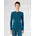 langarm Funktionshirt Damen Blau L/XL