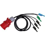 METREL A 1641 Messadapter CEE-Kupplung 16A - Bananenstecker 4mm