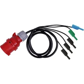METREL A 1641 Messadapter CEE-Kupplung 16A - Bananenstecker 4mm