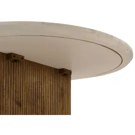 MASSIVMOEBEL24.DE BARCELONA 220 x 76 x 100 cm braun