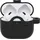 Otterbox Soft Touch Kopfhörer Hülle für AirPods (4th gen), stoßfeste, sturzsichere, ultraflache, Kratz- und Abriebfeste Schutzhülle für Apple AirPods, inklusive Karabiner, Schwarz