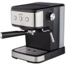 First Austria TZS First Austria Espresso Siebträgermaschine schwarz + 2-in-1 Messlöffel und Tamper