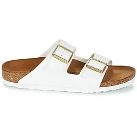 Birkenstock Arizona Birko-Flor Lack schmal patent white 39