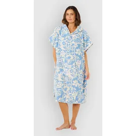 Rip Curl Mixed Hooded TOWEL Poncho blissful blue