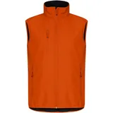 Clique Classic Softshellweste Herren 18 - blutorange XL