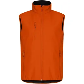 Clique Classic Softshellweste Herren 18 - blutorange XL