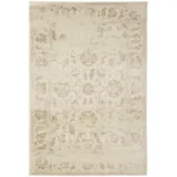 benuta Basic Teppich Suki - Creme/beige 300x400 cm - Kunstfaser - Rechteckig & im Style: Vintage, Orient Style - Pflegeleicht für Wohnzimmer Schlafzimmer