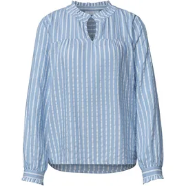 street one studio Langarmbluse blau 40