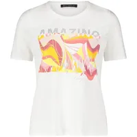 Betty Barclay Basic Shirt mit Placement in Patch Cream/Rosé