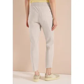Cecil Mid Waist Slim Leg Hose im Washed-Look grain beige S - S / 28L