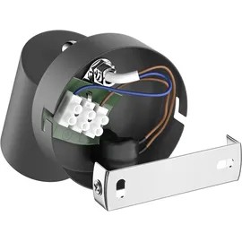 ledscom.de Wandspot WAIKA, einflammig, mit Schalter, GU10, anthrazit matt, inkl. 630lm LED GU10 Lampe, weiß