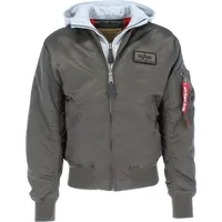 Alpha Industries MA-1 D-Tec Gr. Small, Grau (black 04)