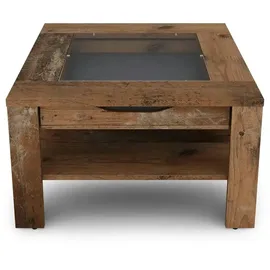 byLIVING Couchtisch Ralph Eiche Old Wood Nachbildung B/H/T: ca. 67x43x67 cm