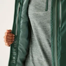 Regatta Highton Stretch Padded Jacke, Damen - Grün - 42