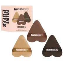 Huda Beauty - Mini Puffs Powder Puff Trio - Drei Mini-puderquasten - accessories Easy Bake Powder Puff Trio