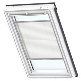 VELUX Plissee Uni Weiß 1016 Faltstore, 55x84 cm (Y21), Aluminiumschiene,GGU,Manuell,VELUX