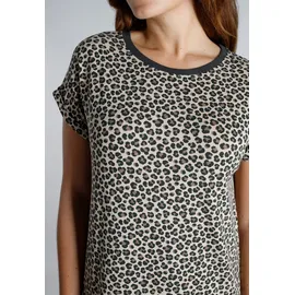 Tom Tailor Nachthemd Animalprint Braun 36