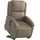 vidaXL Massagesessel mit Aufstehhilfe Kunstleder 144,5 x 82 x 0 cm Cappuccino-Braun
