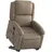 vidaXL Massagesessel mit Aufstehhilfe Kunstleder 144,5 x 82 x 0 cm Cappuccino-Braun