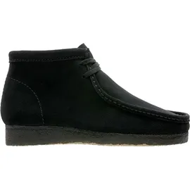 CLARKS Wallabee Boot Herren Schwarz 45
