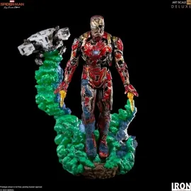 Marvel Spider Far From Home BDS Art Scale Deluxe 1/10 Iron Man Illusion 21 cm, Mehrfarbig