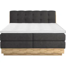 Home Affaire »Naome« Boxspringbett, Inklusive Topper schwarz